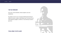 Desktop Screenshot of jonathanchin.com