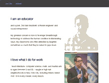 Tablet Screenshot of jonathanchin.com